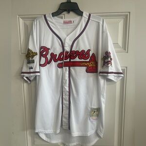 Mitchell & Ness Chipper Jones Atlanta Braves Jersey